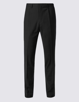Flat Front Trouser with Side Seam Detail